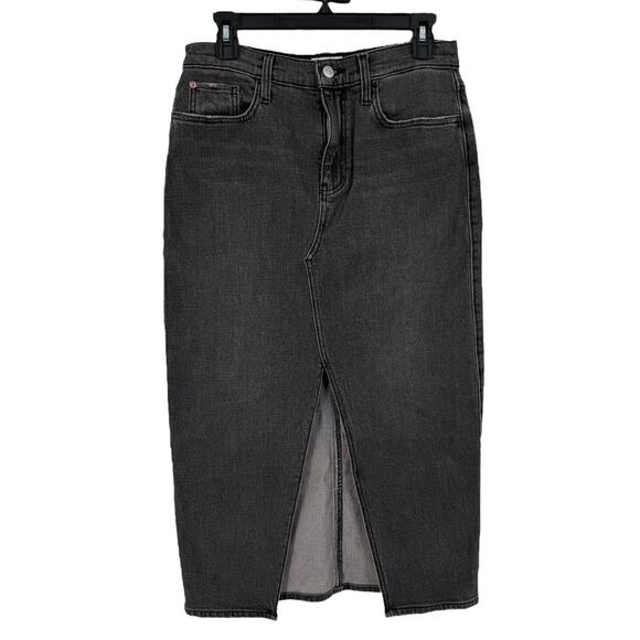 Hudson Fashion denim midi skirt gray size 29 - Picture 1 of 7